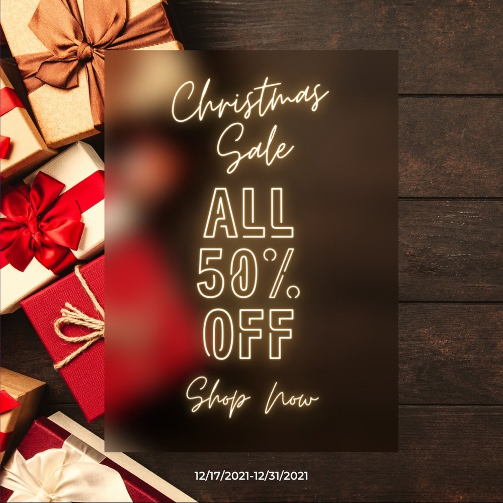 Christmas final sale!!!🎄 50% off for all pets jacket, women’s scarves etc!!